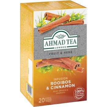 Ahmad Tea Rooibos & Cinnamon čaj rooibos škorica príchuť Rooibos & Cinnamon 20x1.5 g