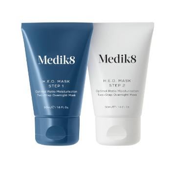 Medik8 Dvojfázová nočná pleťová maska HEO Mask (Two-Step Overnight Mask) 2 x 50 ml