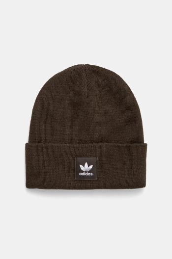 Čiapka adidas Originals zelená farba, IY7030