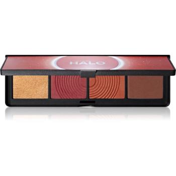 Smashbox Halo Sculpt + Glow Face Palette paletka rozjasňovačov a líceniek odtieň Berry Saturation 15,7 g