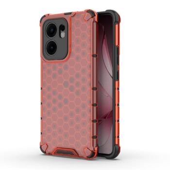 HONEYCOMB Ochranný kryt Oppo Reno13 F 5G červený