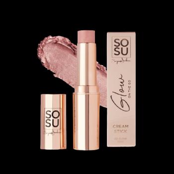 COLFARM Glow on the go Glitter stick blush Pink 7 g