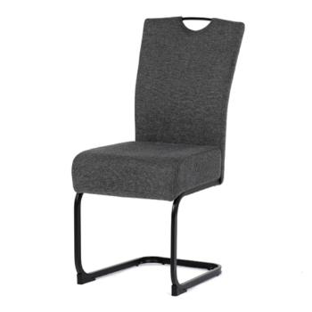 Jedálenská stolička Autronic 44x98 cm sivá látka DCL-E2008 GREY2