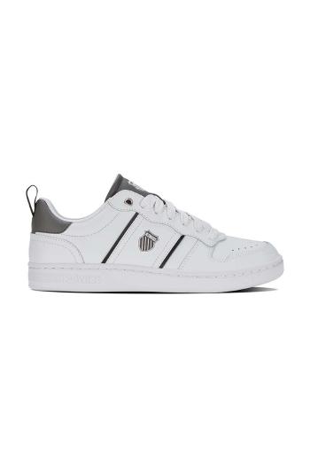 Kožené tenisky K-Swiss LOZAN MATCH LTH 08903.179.M, biela farba
