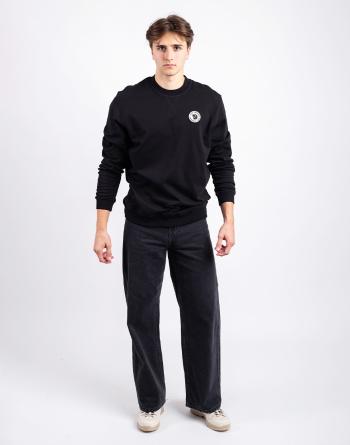 Fjällräven 1960 Logo Badge Sweater M 550 Black S