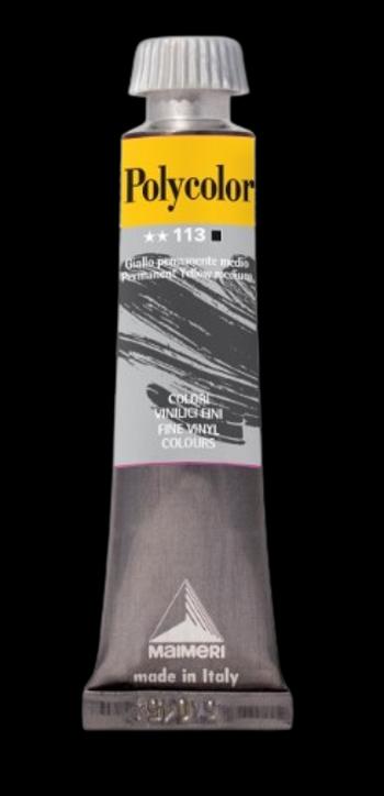 MAIMERI POLYCOLOR - Jemné vinylové farby 113 - permanent yellow medium, 20 ml