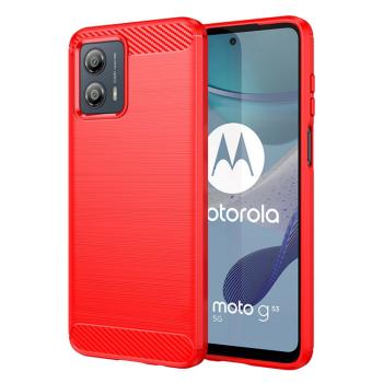 FLEXI TPU Kryt pre Motorola Moto G53 5G červený