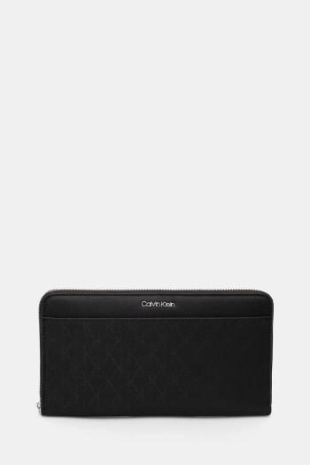 Peňaženka Calvin Klein dámska, čierna farba, K60K613072