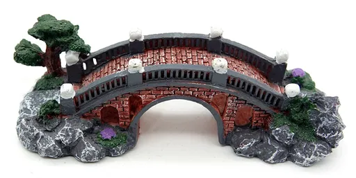 AQUA NOVA AN603-BR dekorácia do akvária tehlový most 16x6x5,5cm