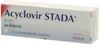 ACYCLOVIR Stada dermálny krém 2 g