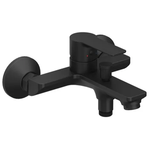 Vaňová batéria Ravak Solar bez sprchového setu 150 mm čierna X070491