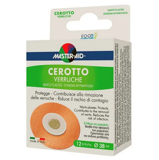 Foot Care Náplasti na bradavice 12 ks