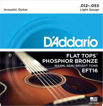 D'Addario EFT16 Struny pre akustickú gitaru