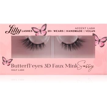 Lilly Lashes 3D Faux Mink Butterfl'eyes umelé mihalnice typ Sassy 1 pár