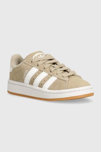 Detské tenisky adidas Originals CAMPUS 00s EL C béžová farba, JI4462