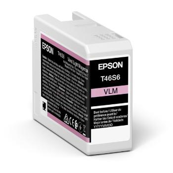 Epson T46S6 C13T46S60N svetlo purpurová (vivid light magenta) originálna cartridge