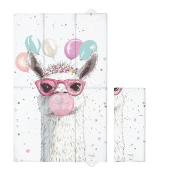 CEBA Podložka prebaľovacia cestovná (80x50) Basic Crazy Lama