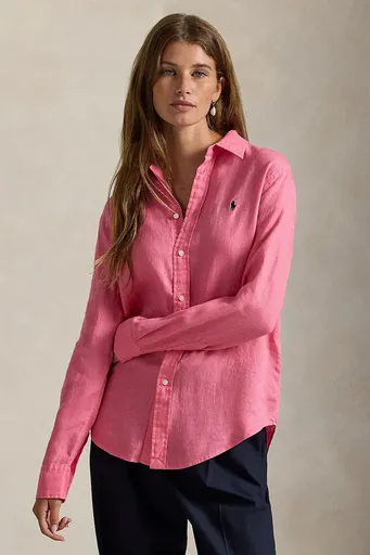 Ľanová košeľa Polo Ralph Lauren