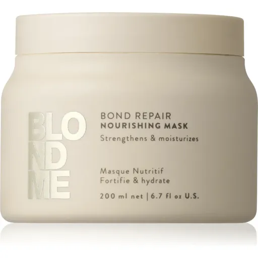 Schwarzkopf Professional Blondme Bond Repair Nourishing Mask intenzívne vyyživujúca maska 200 ml