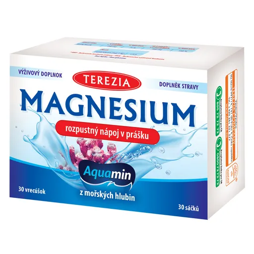 Terezia Magnesium Aquamin 30 vrecúšok