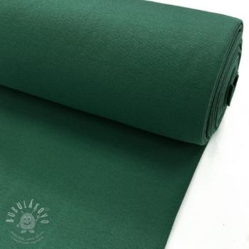 Körkötött sima passzé PREMIUM bottle green