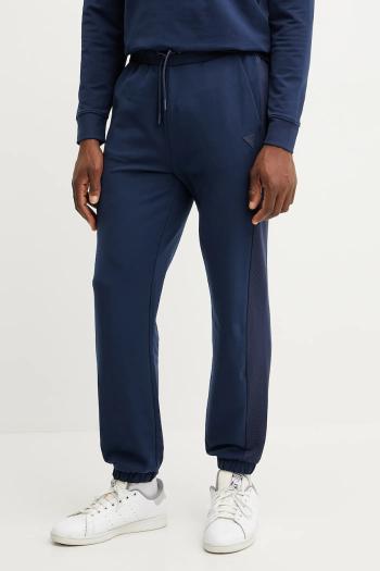 Tepláky Guess pánske, tmavomodrá farba, jednofarebné, Z5GB06 K6ZS1