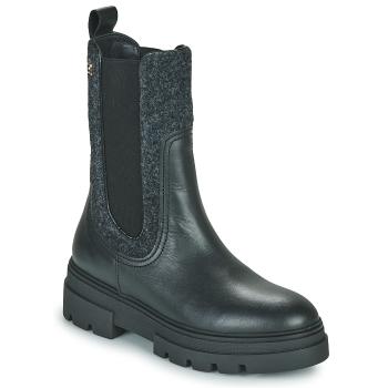 Tommy Hilfiger  SEASONAL FEMININE CHELSEA BOOT  Polokozačky Čierna