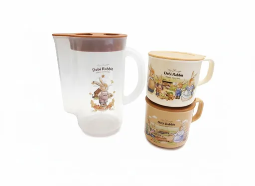 MAKRO - Sada 2ks hrnčekov zajaci