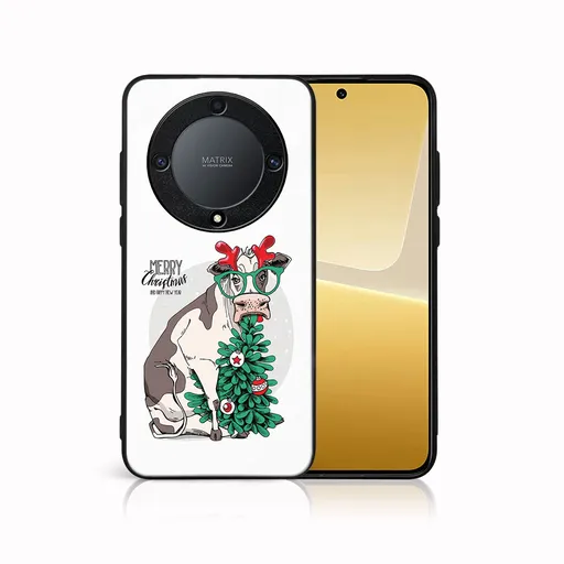 MY ART Kryt s vianočným dizajnom Honor Magic5 Lite MERRY CHRISTMAS (074)