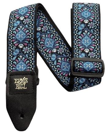 Ernie Ball Classic Jacquard Kytarový pás Indigo Orchid