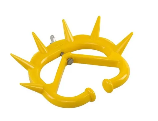 Kruuse Kruh proti saniu plastový žltý vel.L