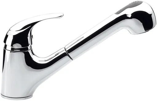 SAPHO SAPHO - SALY stojánkova drezová batéria s výsuvnou sprškou, chróm SA070