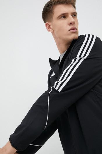 Tréningová bunda adidas Performance Tiro 23 čierna farba, prechodná