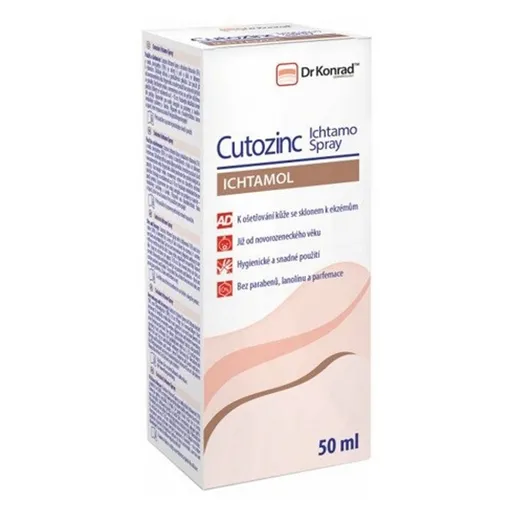DR KONRAD Cutozinc Ichtamo Spray 50 ml