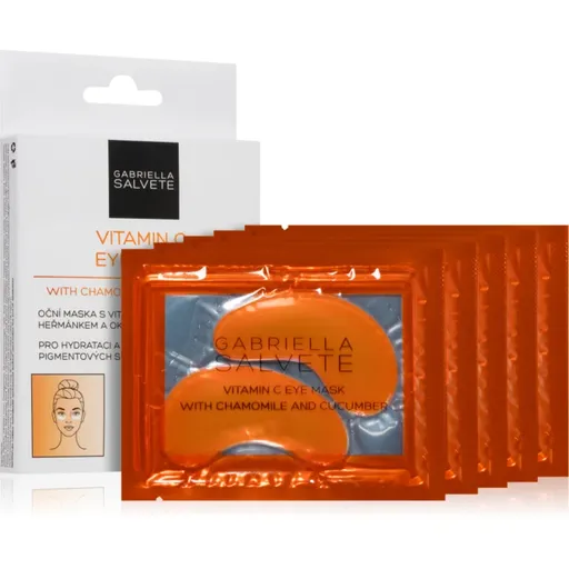 Gabriella Salvete Eye Mask Vitamin C očná maska pre rozjasnenie a hydratáciu 5 ks