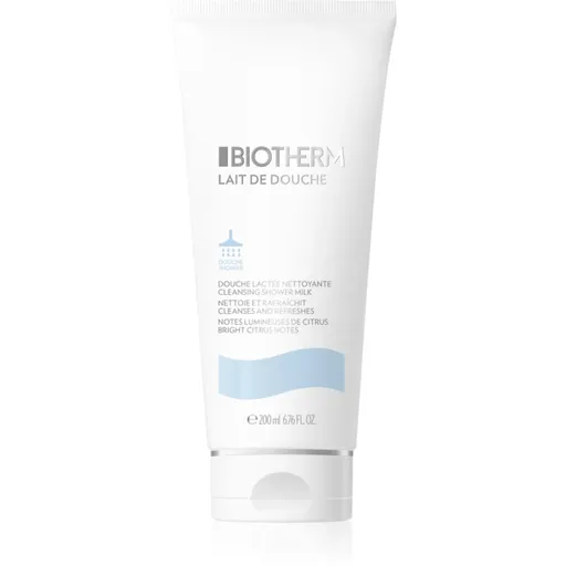 Biotherm Lait Corporel Lait De Douche čistiace sprchové mlieko s citrusovými esenciami 200 ml