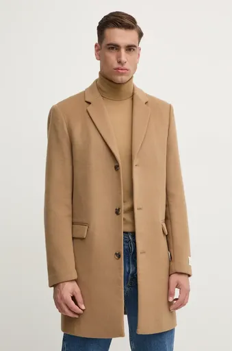 Vlnený kabát Calvin Klein