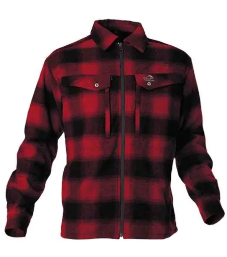 Geoff anderson zateplená bunda ezmar2+ červená - m