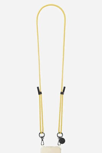 Remienok na telefón LaCoqueFrançaise 90-170 CM žltá farba