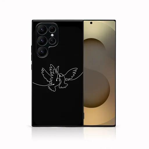 MY ART Ochranný kryt pre Samsung Galaxy S25 Ultra 5G WHITE DOVE (195)