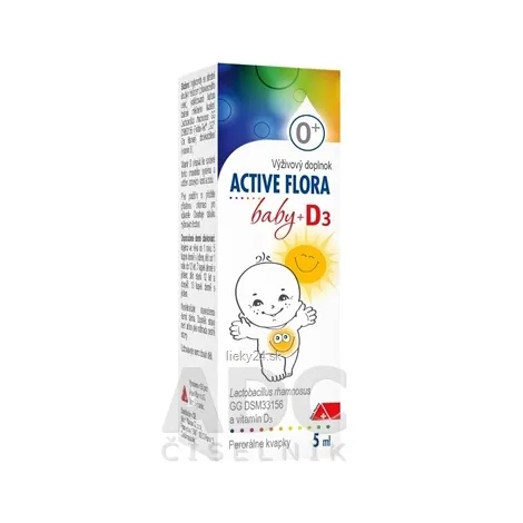 ACTIVE FLORA baby + D3