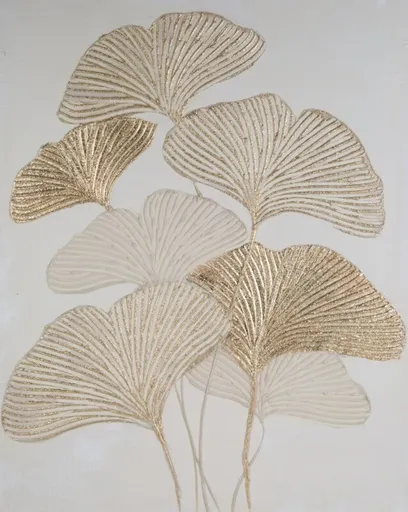 ArtFir Obraz ART 496 | zlatá/béžová 80 x 100 cm