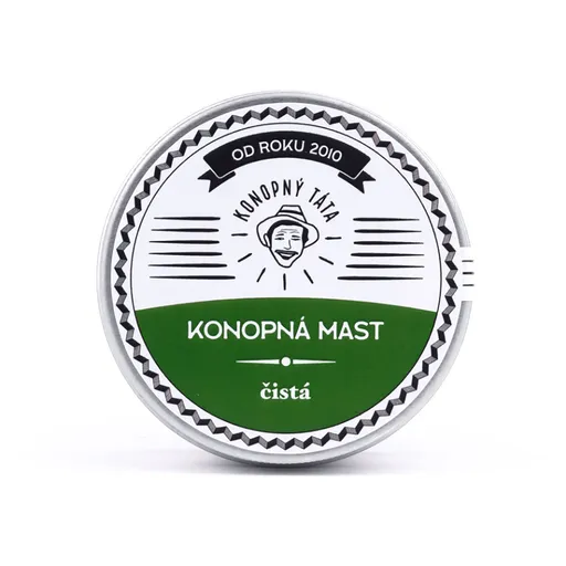 KONOPNÝ TÁTA Konopná masť čistá 80 ml
