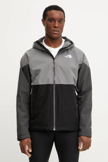 Turistická bunda The North Face Lightning Zip-In šedá farba, NF0A87GNB0I1