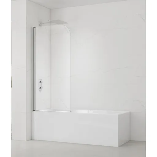 Vanová zástěna SAT 150x70 cm chrom SATVZUNIKCRT70