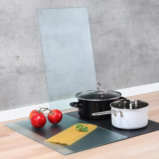 Haushalt international Ochranné krycí desky skleněné, 2 ks