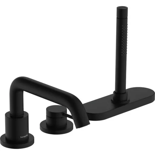 Hansgrohe Tecturis S vaňová batéria bez podomietkového telesa matná čierna 73447670