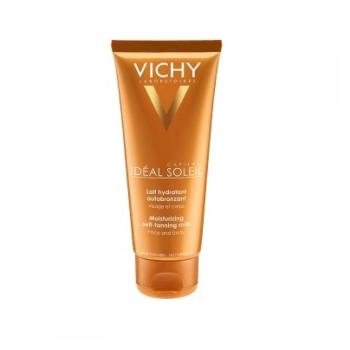 VICHYCapital Soleil hydratačné samoopaľovacie mlieko na tvár a telo 100 ml