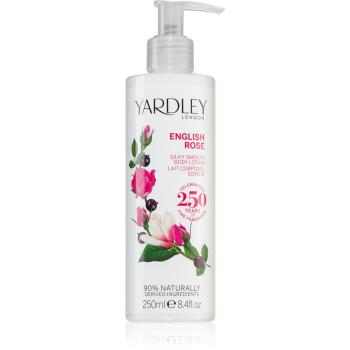 Yardley English Rose zjemňujúce telové mlieko 250 ml