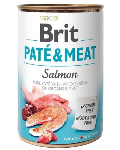 Brit Paté & Meat Salmon 6 x 400 g